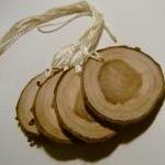 Wooden Tree Branch Hang Tag..