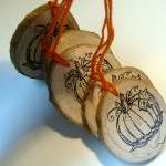 12 Rustic Wooden HangTag Or..