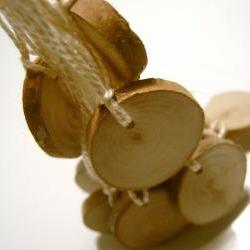  12 Hang Tag Blanks Unfinished Wood Tree Branch Slice 1 inch 